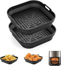 2 Pezzi Teglia per Friggitrice