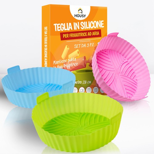Teglie per friggitrice - 3, ad